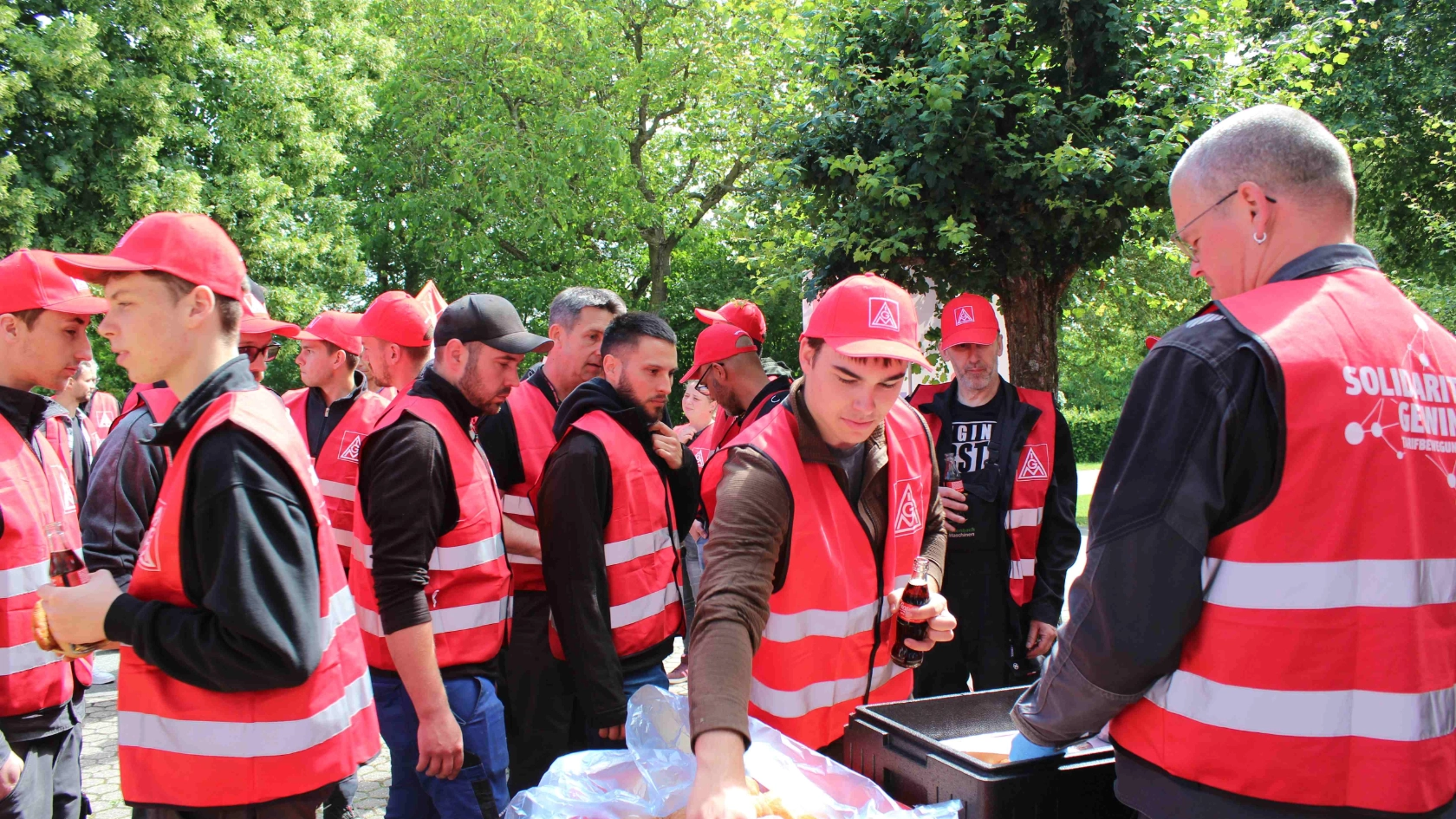 Zweiter Warnstreik bei Erlenbach im Rhein-Lahn-Kreis