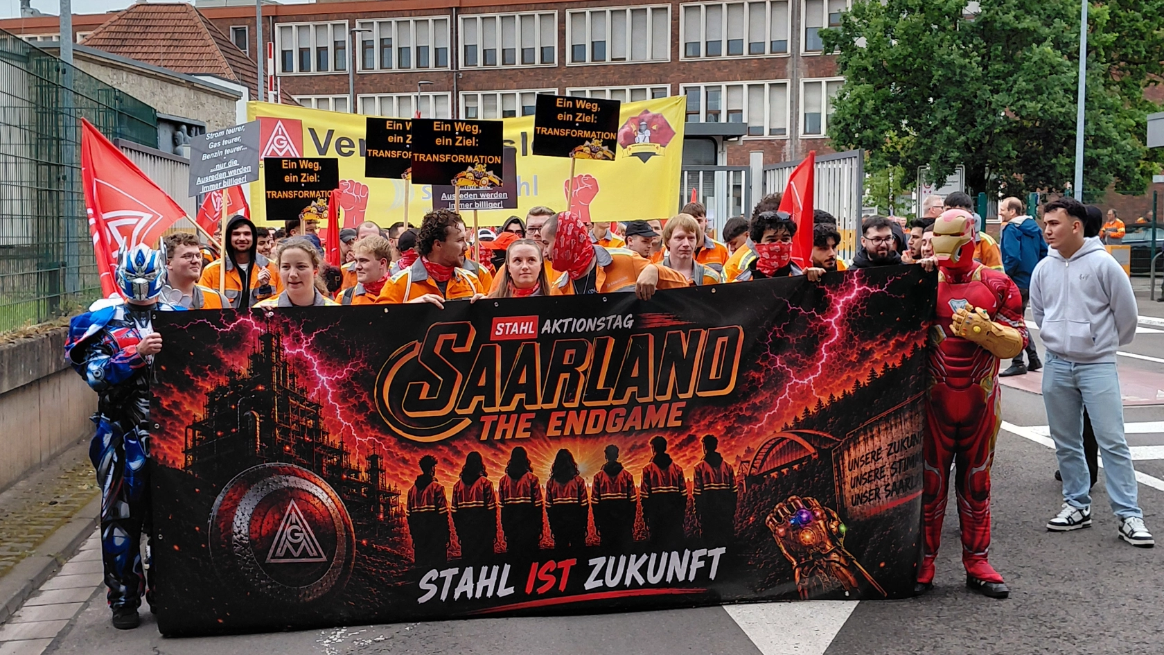 Saarstahl Aktionstag
