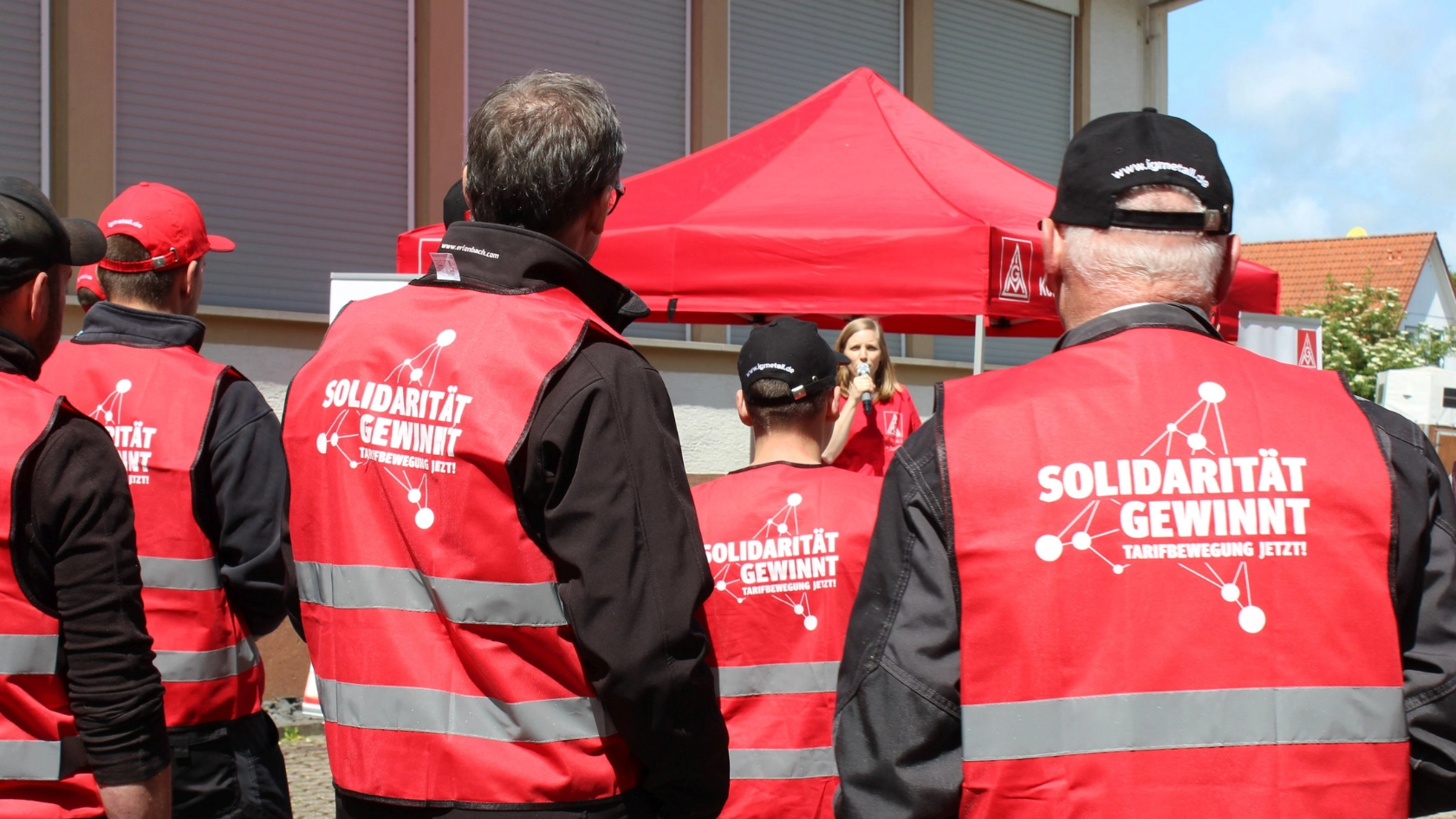 Zweiter Warnstreik bei Erlenbach im Rhein-Lahn-Kreis