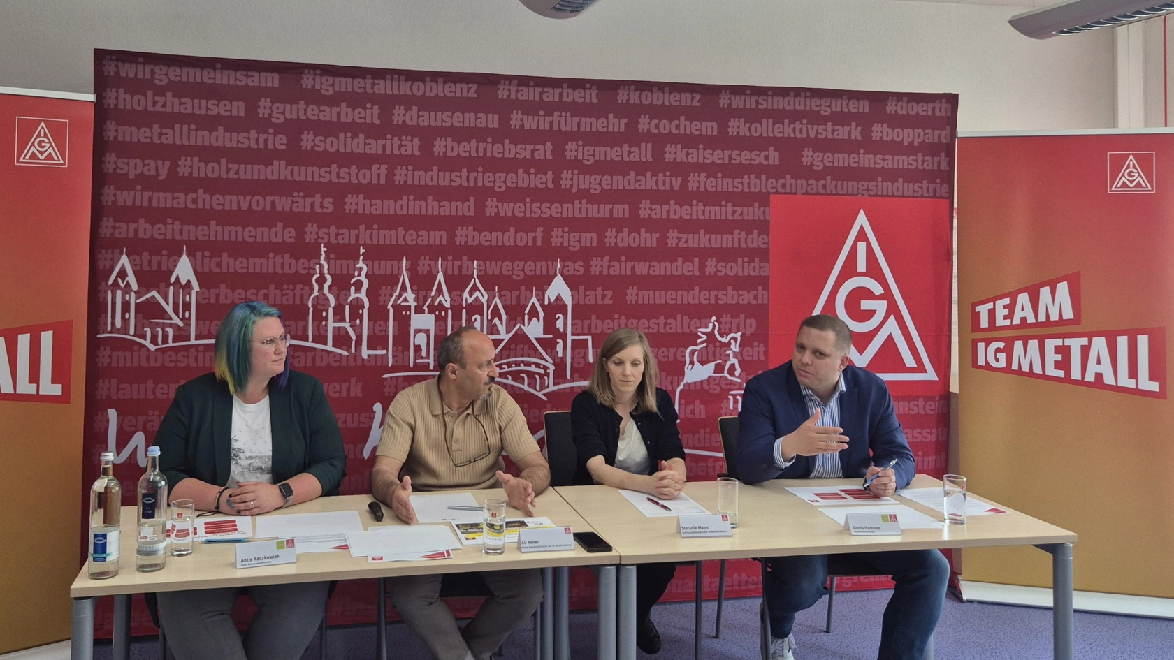 Pressekonferenz Einigung bei Novelis