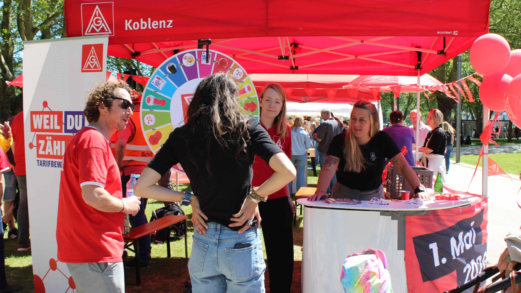 Der Tag de Arbeit in Koblenz