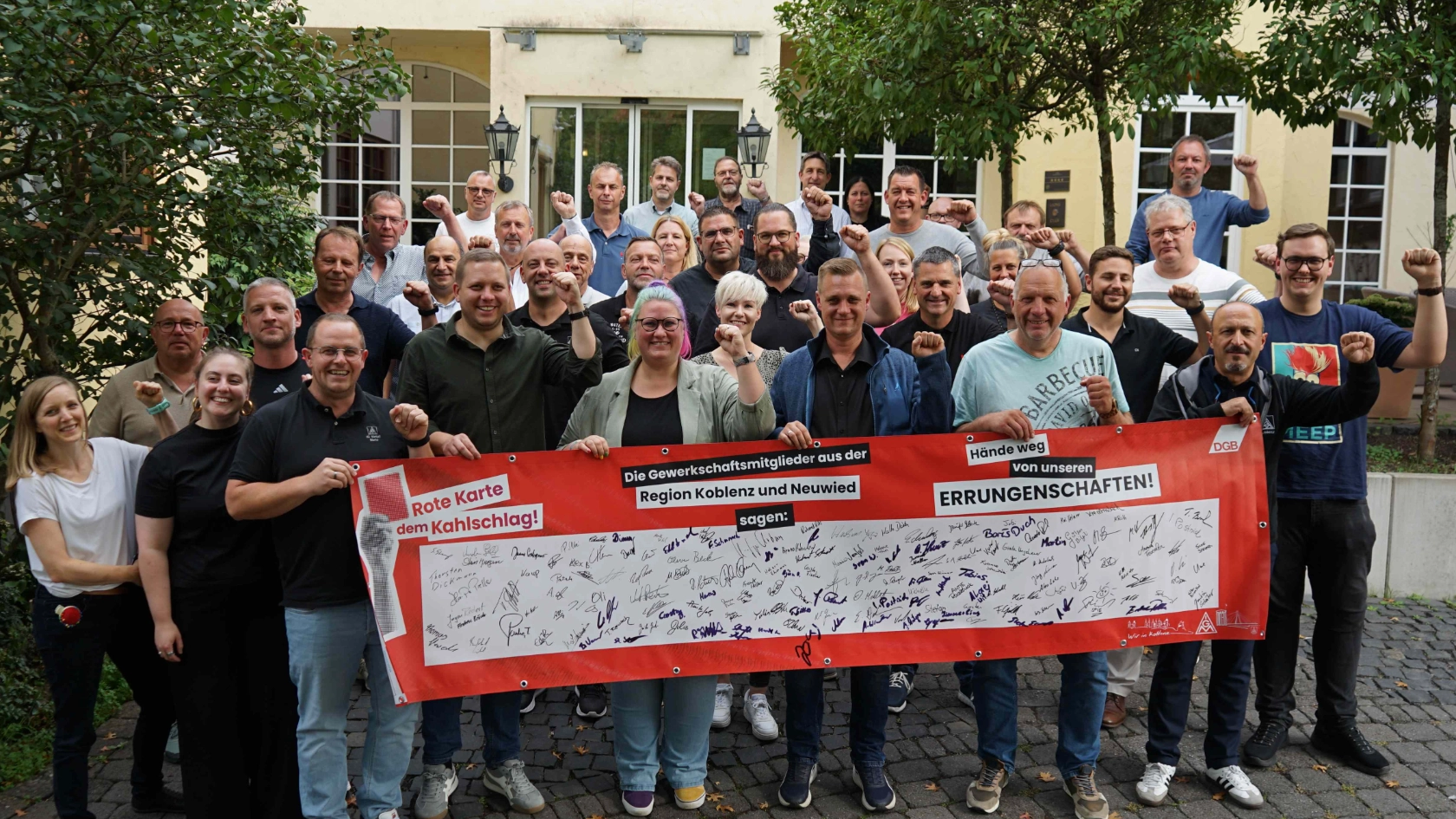 Erweiterter Ortsvorstand ruft zu Protesten gegen den sozialen Kahlschlag auf