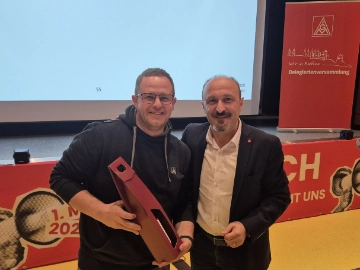 Mario Samfaß: Neu im Ortsvorstand der IG Metall Koblenz