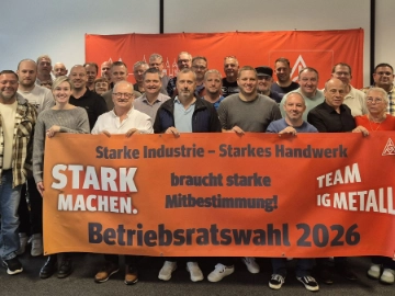 IG Metall fordert Stärkung der Mitbestimmung und bereitet sich auf Betriebsratswahlen vor