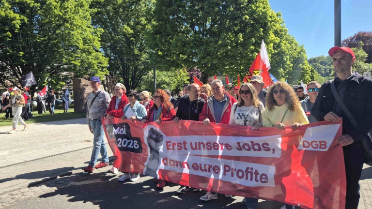 Der Tag de Arbeit in Koblenz