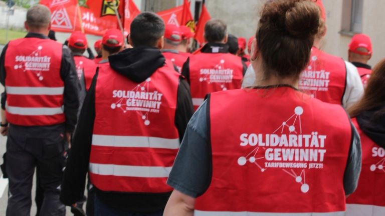 Zweiter Warnstreik bei Erlenbach im Rhein-Lahn-Kreis