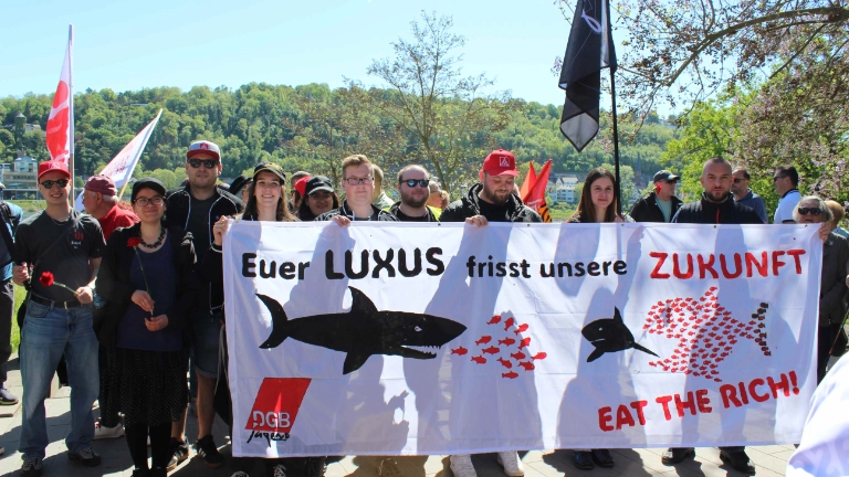 Der Tag de Arbeit in Koblenz