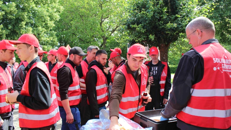 Zweiter Warnstreik bei Erlenbach im Rhein-Lahn-Kreis