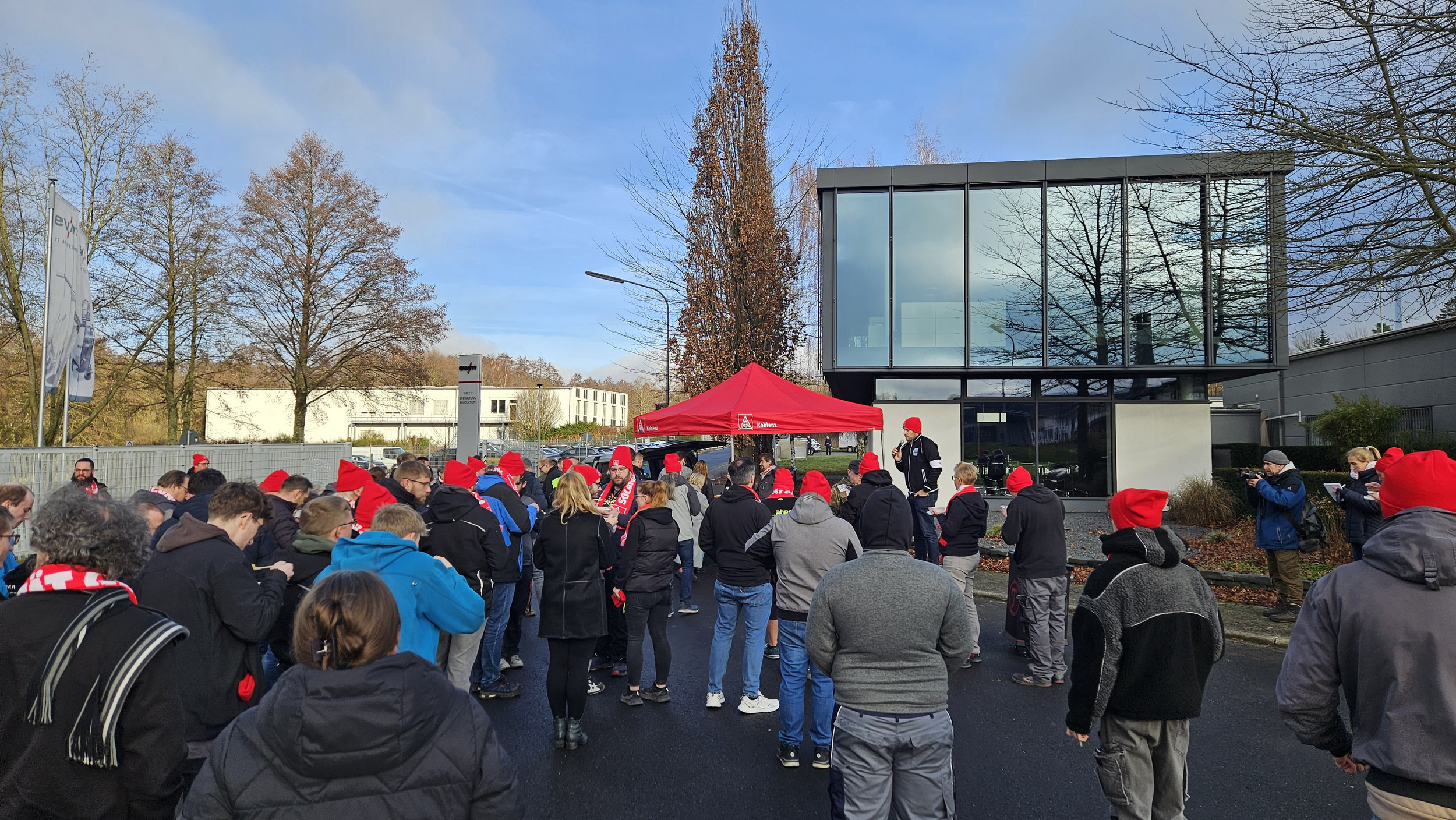 Aktive Mittagspause bei EWM